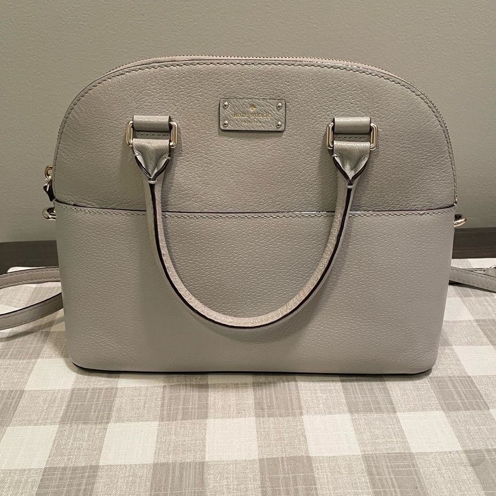 Kate Spade ♠️ gray leather purse